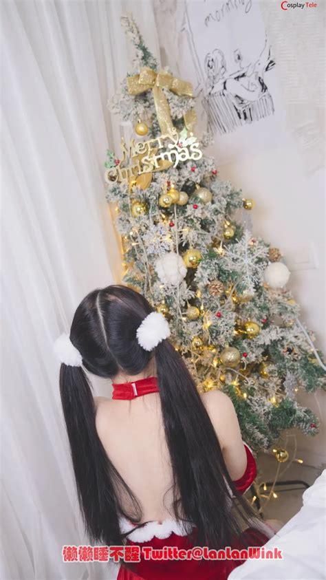 懒懒睡不醒 (LanLanWink) – Christmas Set “38 photos and 1 video”.